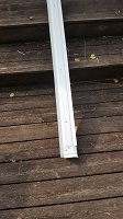 outside view of the patio door feedthrough board