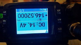 TYT TH-8600 in LCD 1 mode