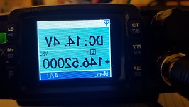TYT TH-8600 in LCD 2 mode